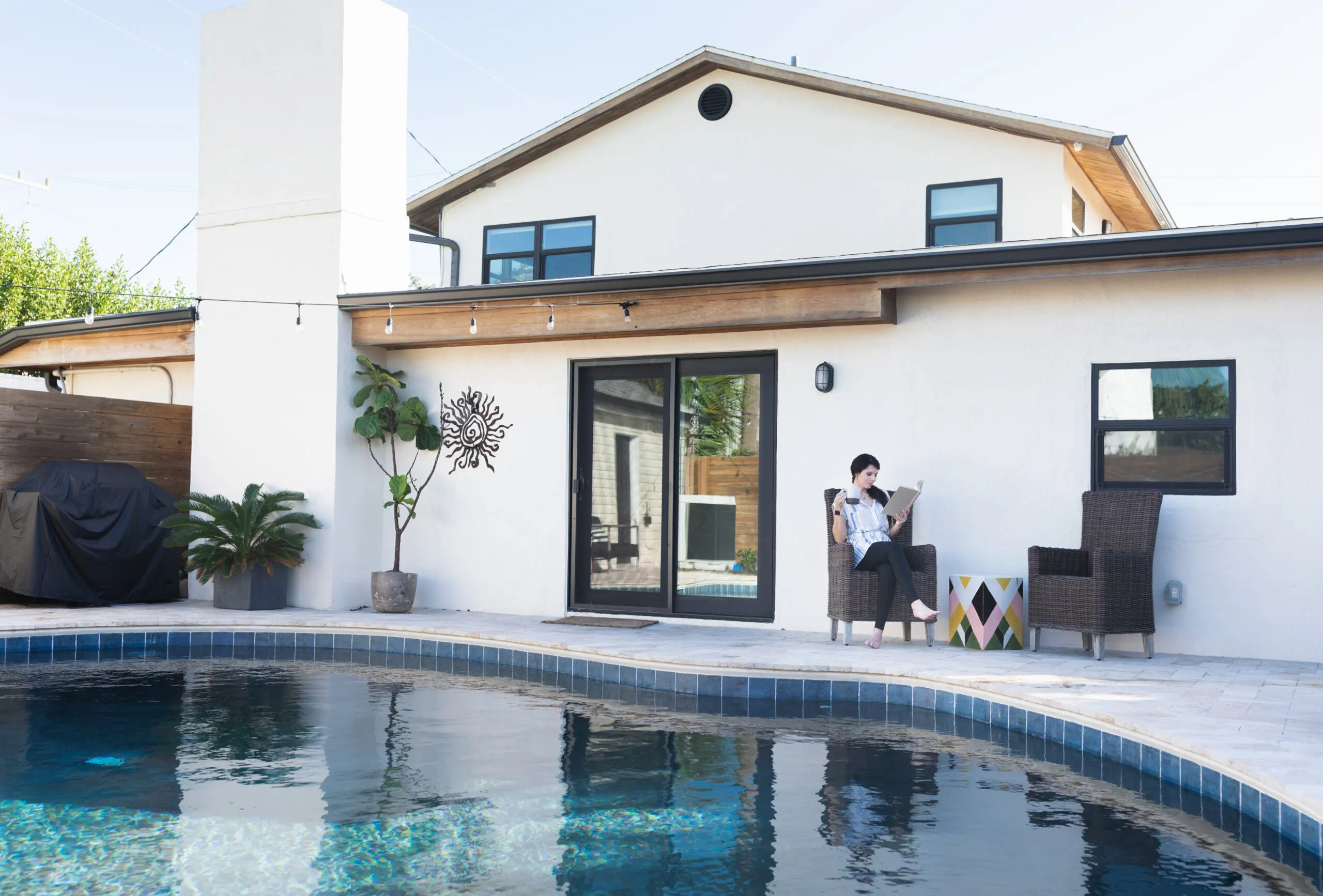 Modern energy-efficient home in Central Texas
