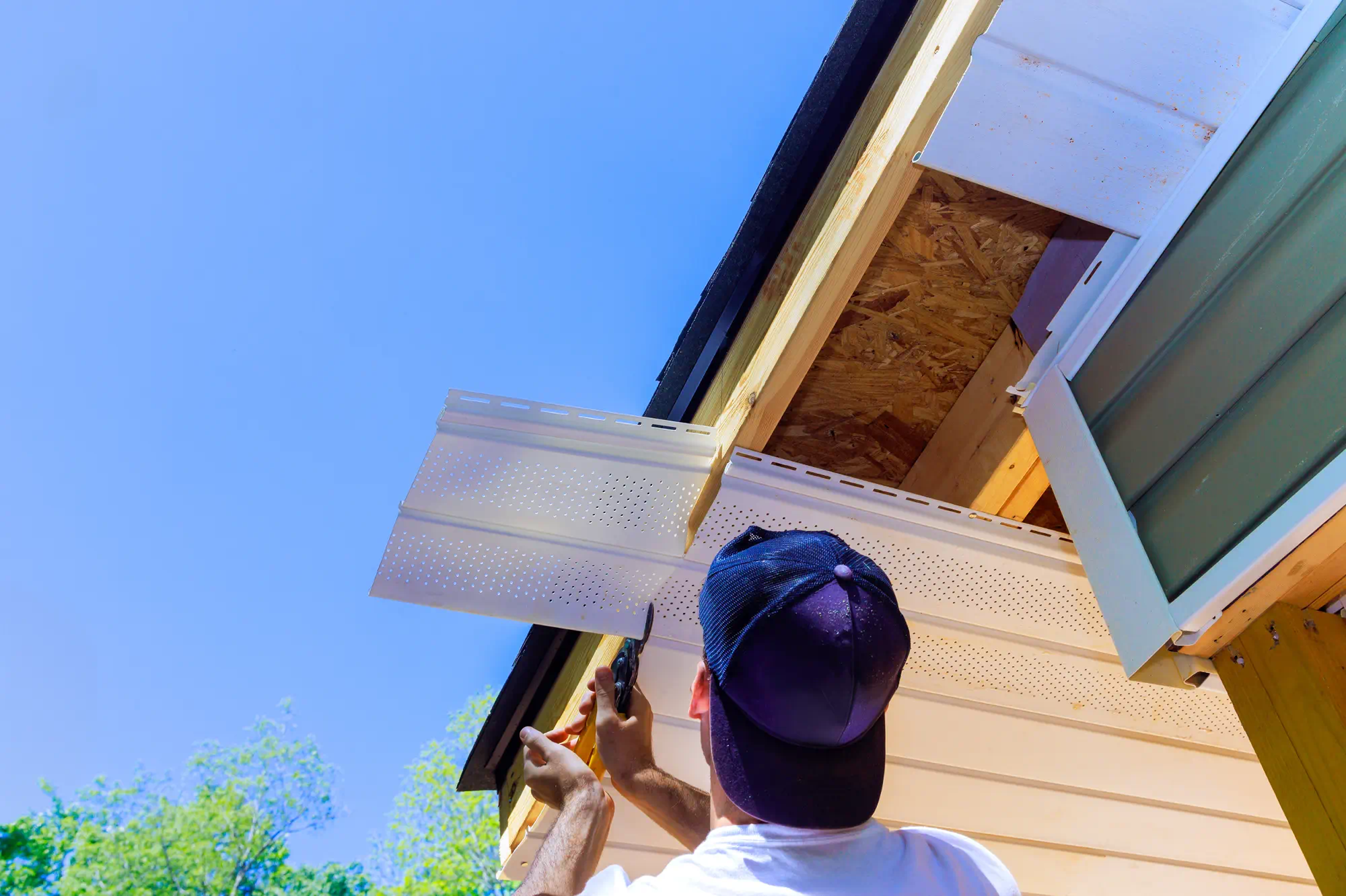 Siding project in Troy, Texas