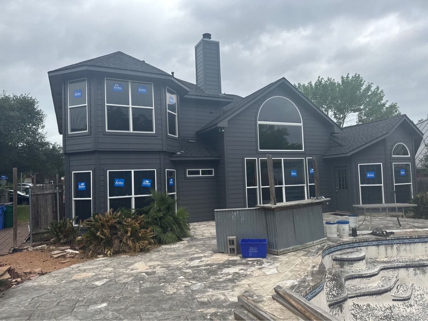 Anlin Panoramic & James Hardie Siding Whole-Home Exterior Refresh — Window Replacement in Pflugerville