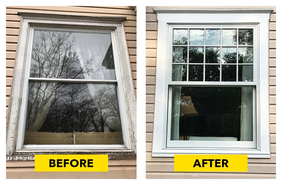 Pella Windows Before and After Waco, TX